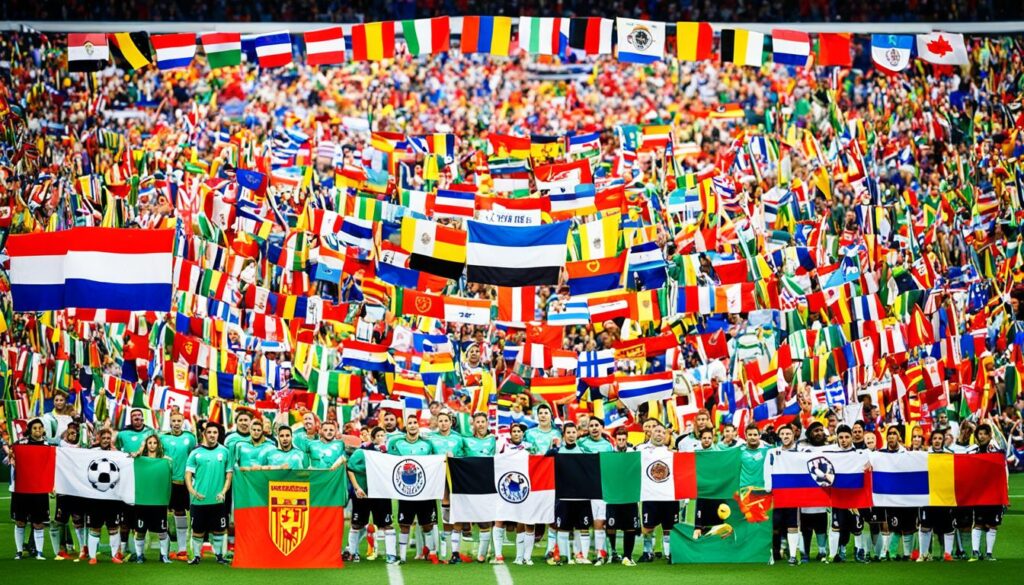 globale Fußballvielfalt